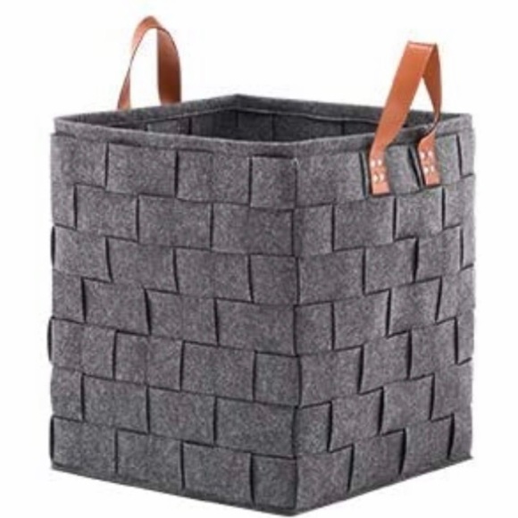•NEW• XL Storage/Organization Felt Basket - Picture 4 of 9